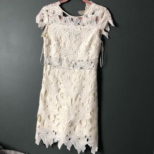 Romeo & Juliet White Lace Dress